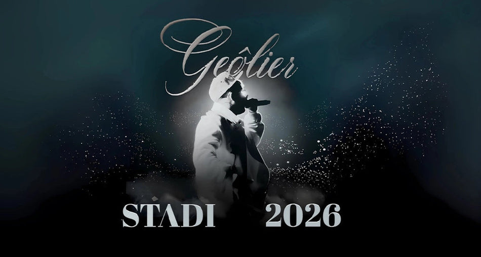  Geolier Stadi Tour 2026: Date, Biglietti e Merch Ufficiale – Geolier Illustration 