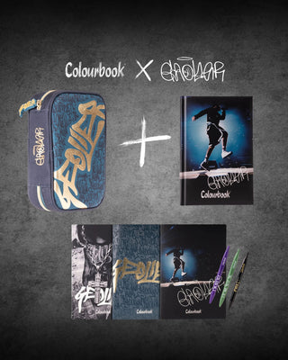 Kit scuola - Astuccio graffiti